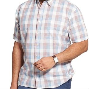 NWT- Big mens Van Heusen Button Up